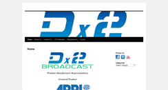 Desktop Screenshot of dx2broadcast.com